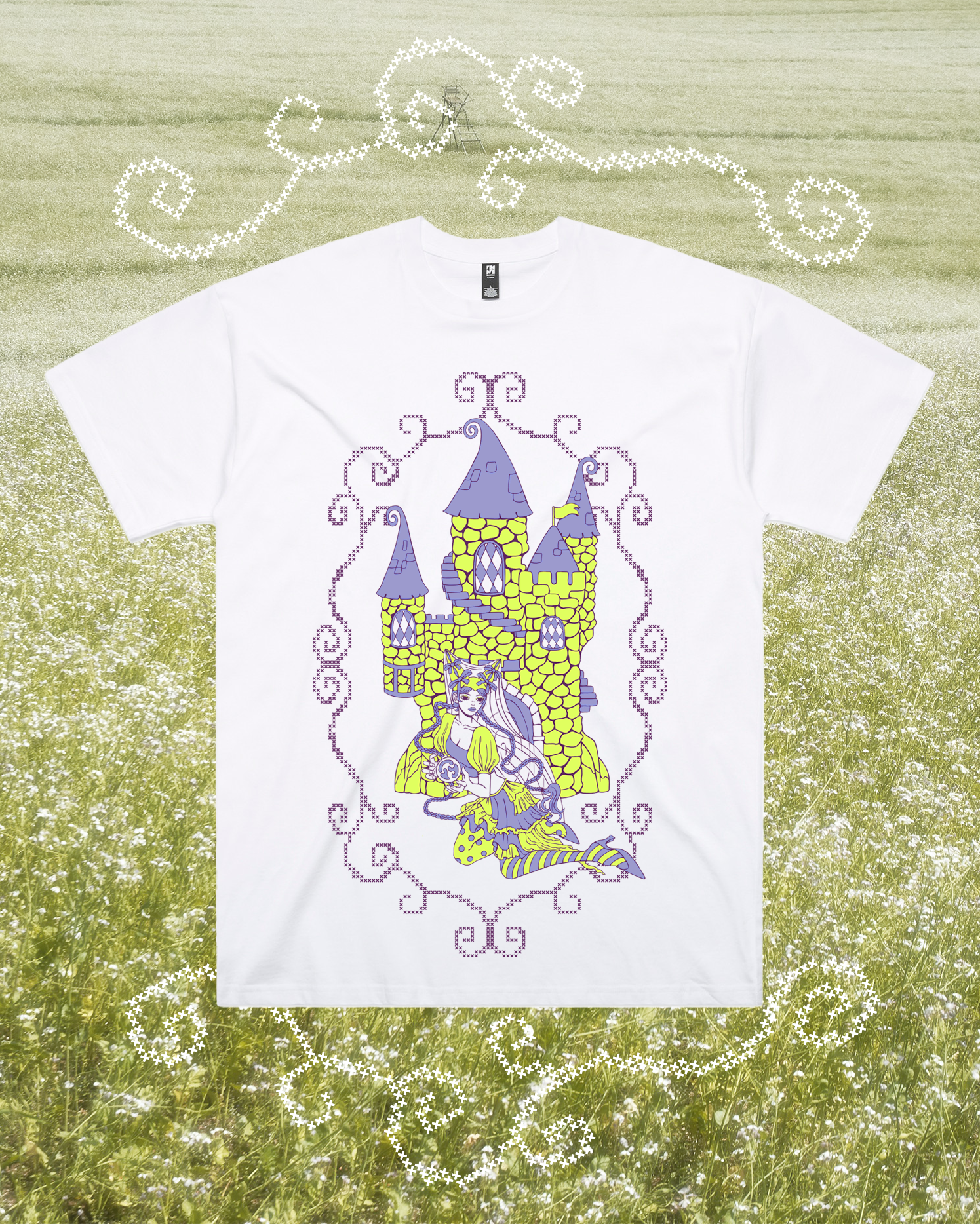 Castle Sorceress Princess T-Shirt Oversized Fit