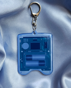 Game Girl Lenticular Keychain