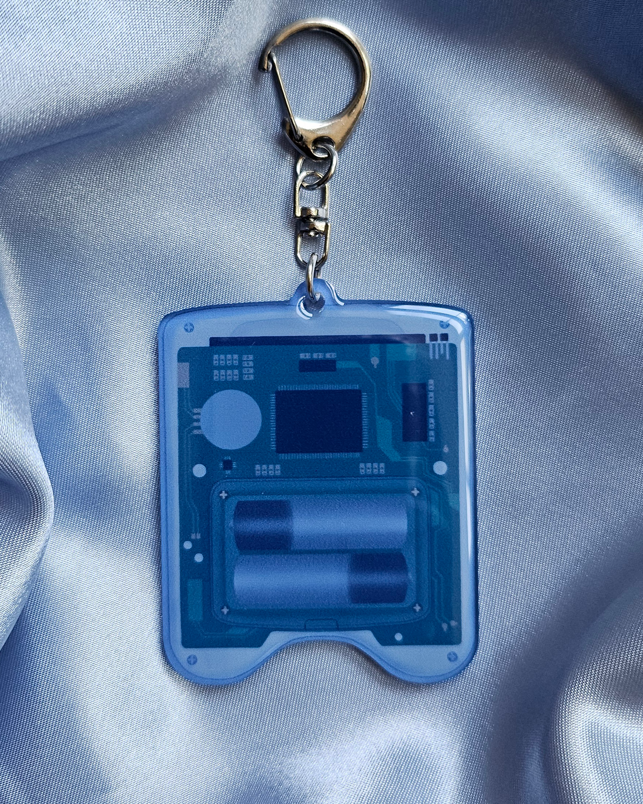 Game Girl Lenticular Keychain