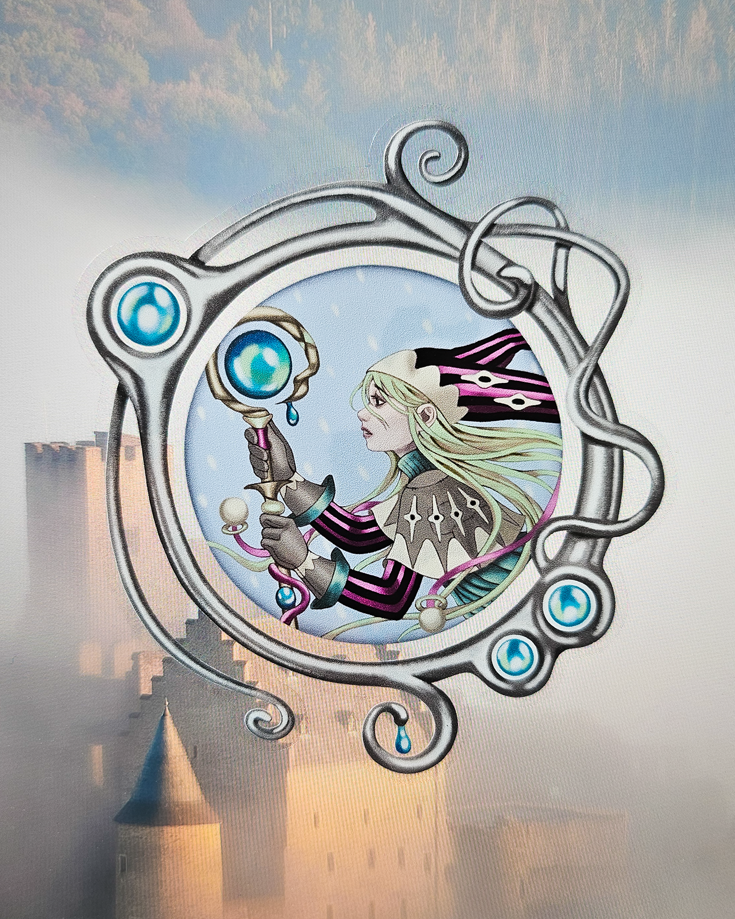 Winter RPG Transparent Sticker